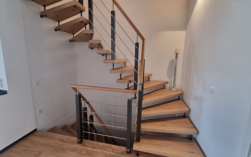 Eine neue Treppe minimiert die Sturzgefahr und punktet auch optisch Eine neue Treppe minimiert die Sturzgefahr und punktet auch optisch